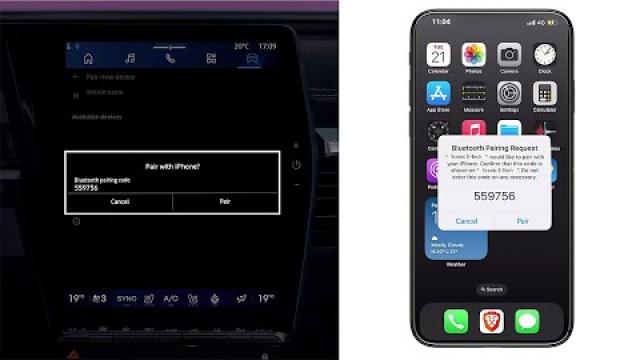 Spárování telefonu pomocí Bluetooth, funkce telefonu